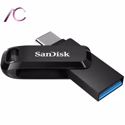 فلش مموری سن دیسک مدل  SANDISK ULTRA DUAL DRIVE GO USB TYPE-C 64GB