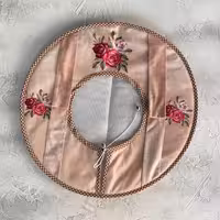 کاور قابلمه مخمل سایز 45 پرنسس - طرح 80