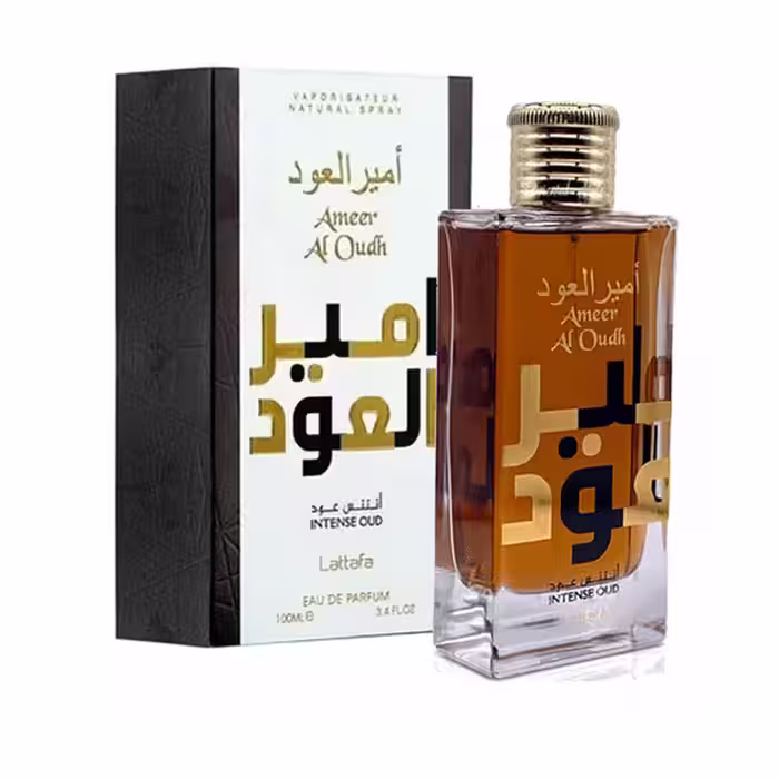 ادکلن لطافه مدل امیرالعود اینتنس عود حجم 100 میلی لیتر