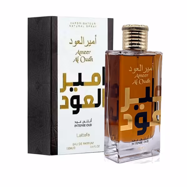 ادکلن لطافه مدل امیرالعود اینتنس عود حجم 100 میلی لیتر