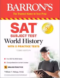 اس ای تی سابجکت تست ورلد هیستوری | کتاب آزمون زبان انگلیسی SAT Subject Test World History