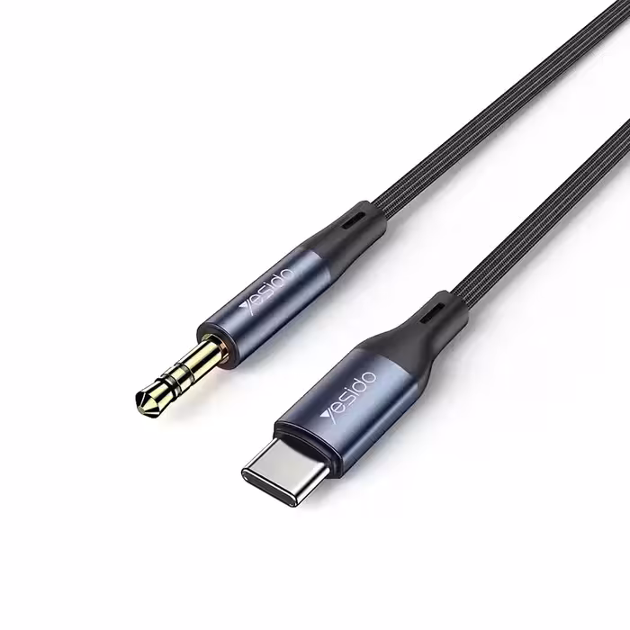 کابل تبدیل USB-C به AUX یسیدو مدل YAU-36 طول 1 متر