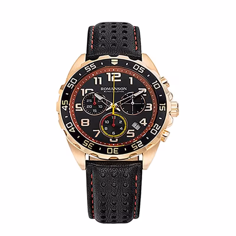 ساعت مچی رومانسون مردانه مدل AL0002HMBRAC6W-RG