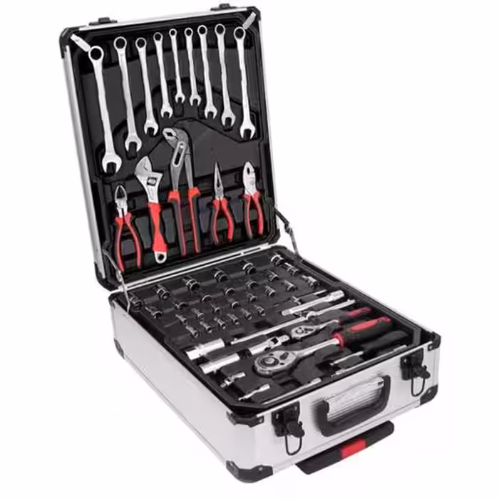 پک کامل جعبه ابزار نیمه صنعتی swiss tools