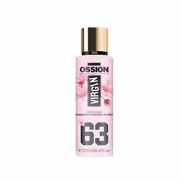عطر بدن و مو مورفوس شماره 63 مدل Ossion Virgin مناسب برای خانم ها حجم 250 میل
