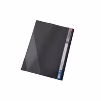 پوشه یک روشفاف مشکی سوپربایند