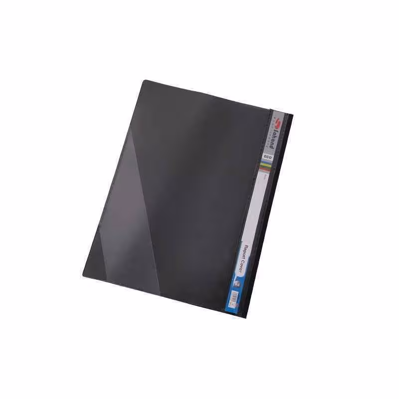 پوشه یک روشفاف مشکی سوپربایند