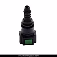 سوکت صافی بنزین سر صاف سبز مدل 1 برند  BBZ (کد 107)