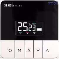 ترموستات فن کویل و داکت اسپلیت SENS|PARLAK مدل PIANO