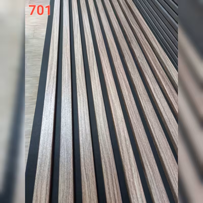 ترمووال فوم پنل ساج کد701 مغزMDF روکشPVC آماده نصب ابعاد 50 در 280 cm، عرض چوب 2.6 mm (ارسال با باربری) (پس کرایه)