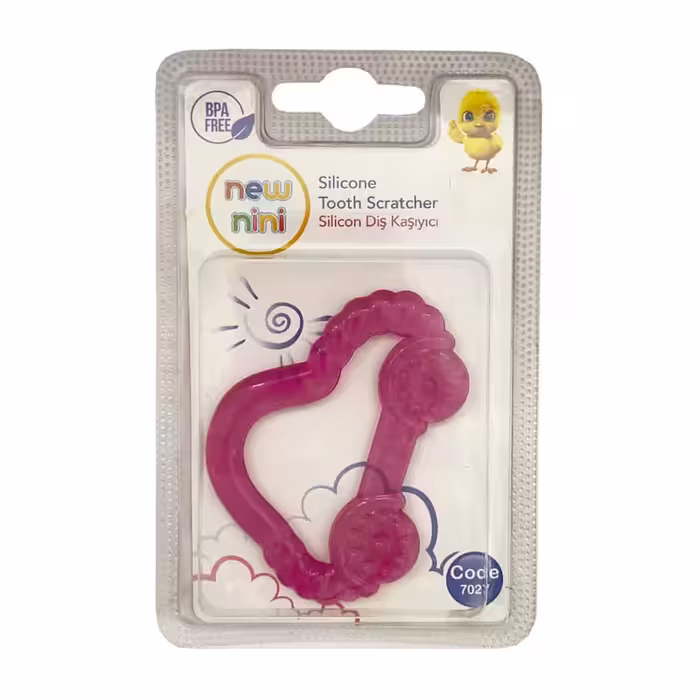 دندان گیر سیلیکونی طرح ماشین نیو نی نی