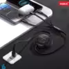 کابل شارژر سه کاره هیسکا مدل Hiska LX-34
