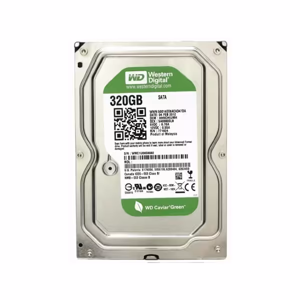 هارد دیسک اینترنال 320 گیگابایتی سبز Western Digital