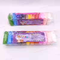 خمیر کلی 12 رنگ 8D