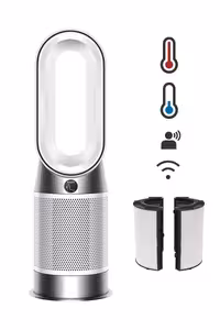 دستگاه تصفیه هوای دایسون مدل Hot Cool™ HP1 سفید/نقره‌ای