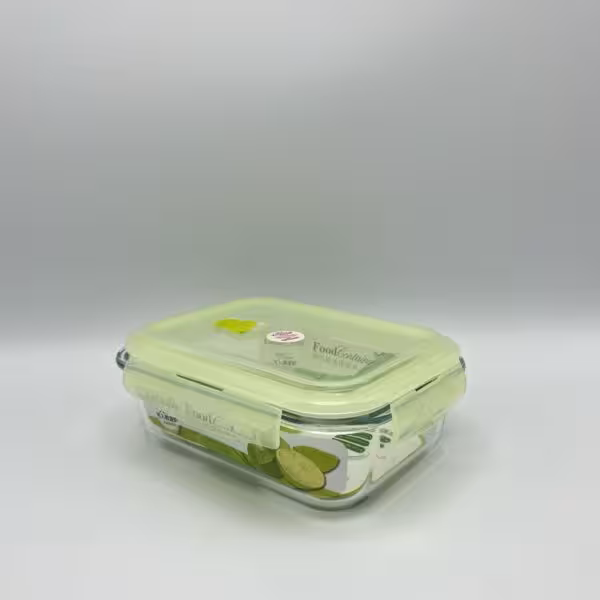 ظرف شيشه اي دربدار بزرگ 406404