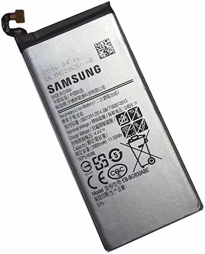 باتری اورجینال گوشی سامسونگ Galaxy S7 با ظرفیت 3000 میلی آمپرساعت