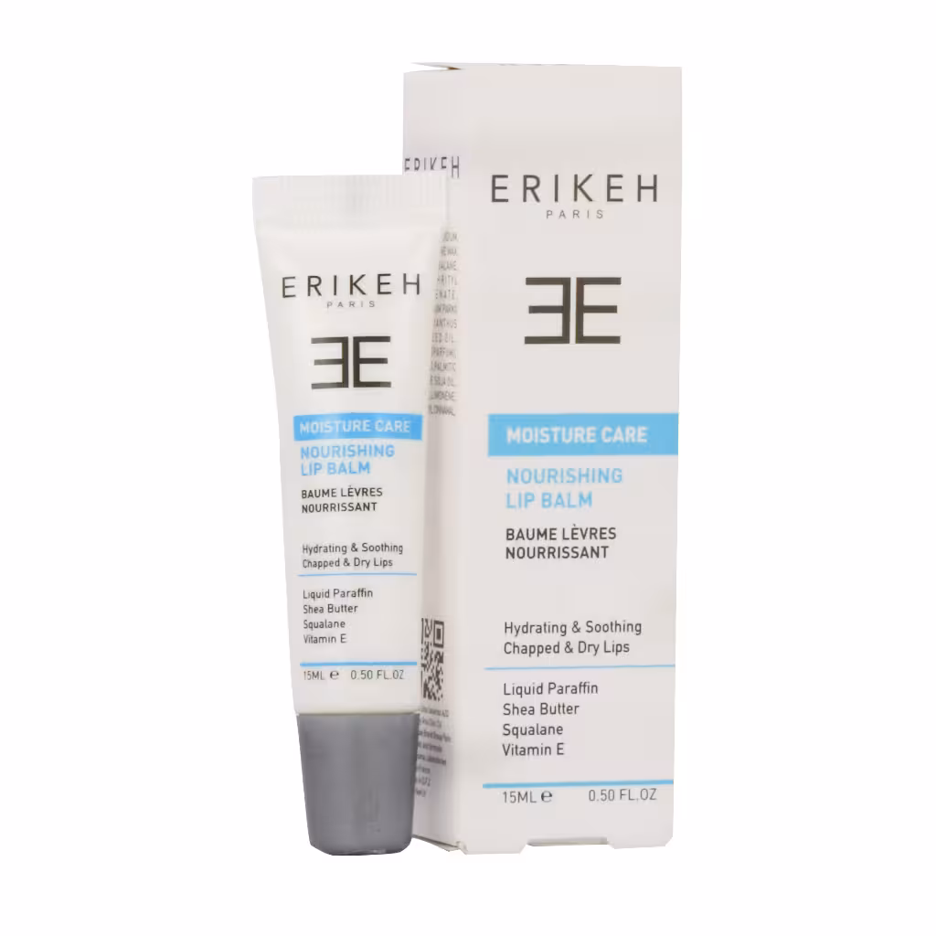 بالم لب مرطوب کننده و مغذی اریکه 15 میل ERIKEH NOURISHING LIP BALM