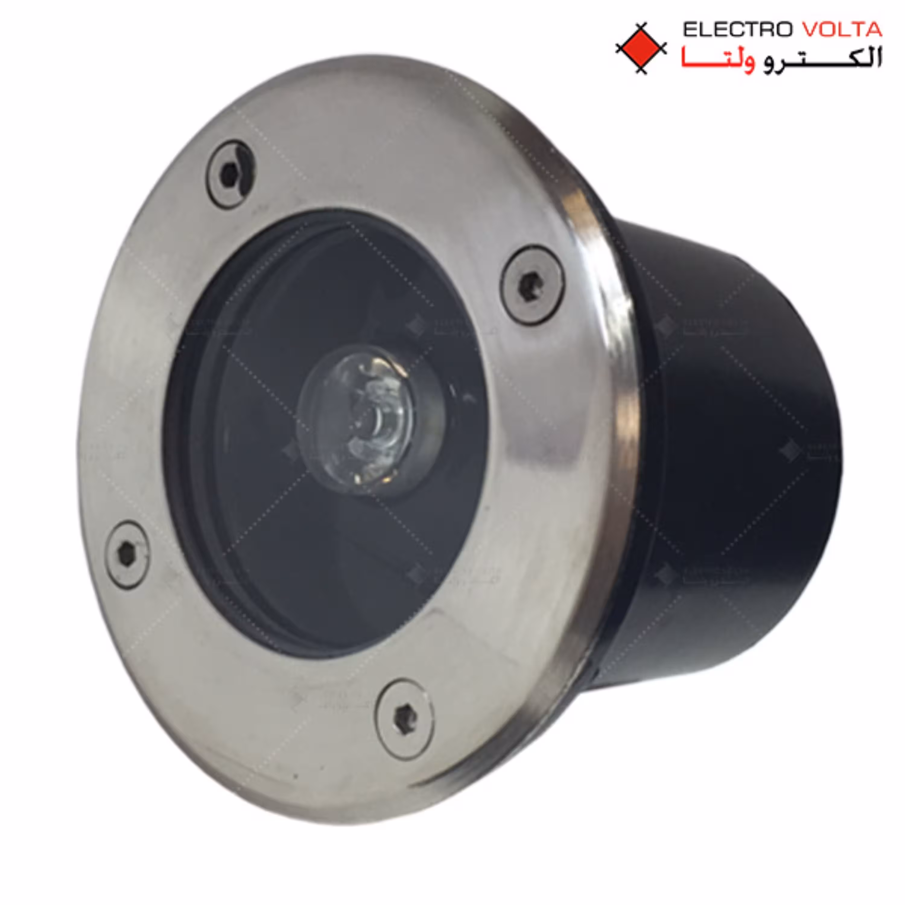 چراغ دفنی 3در 1 وات  پاور ال ای دی 24 ولت گرد IP67 رنگ RGB برند 4M  