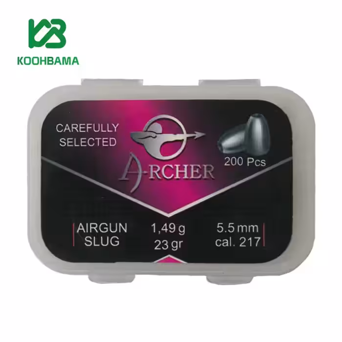 ساچمه تفنگ بادی اسلاگ آرچر کالیبر 5.5 – 23