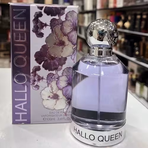 عطر ادکلن هالووین بنفش زنانه (هالو کویین فرگرانس ورد) | ( Halloween women (Hallo Queen FW حجم 100 میل(شرکتی)