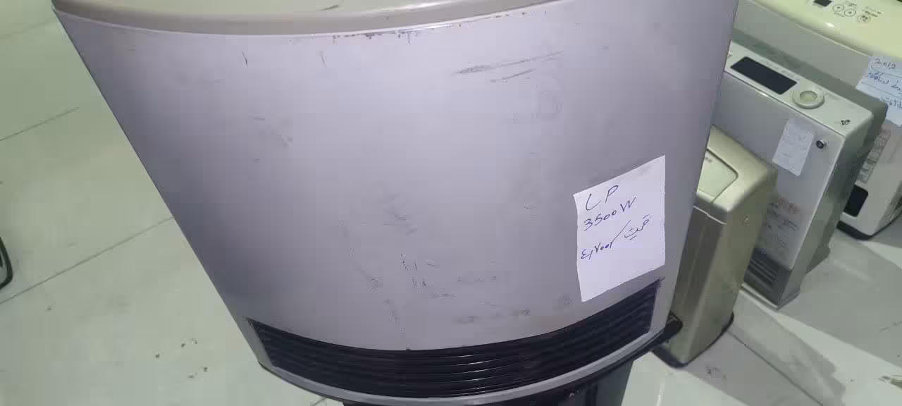 بخاری زاپنی گازی 3500 وات     LPG دست دوم