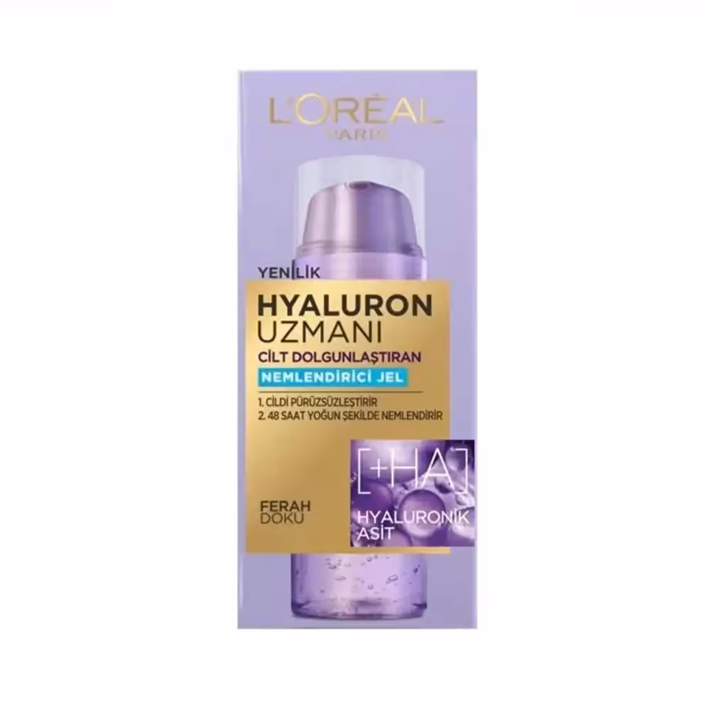 ژل آبرسان لورال Loreal مدل Hyaluron Uzmani حجم 50 میل