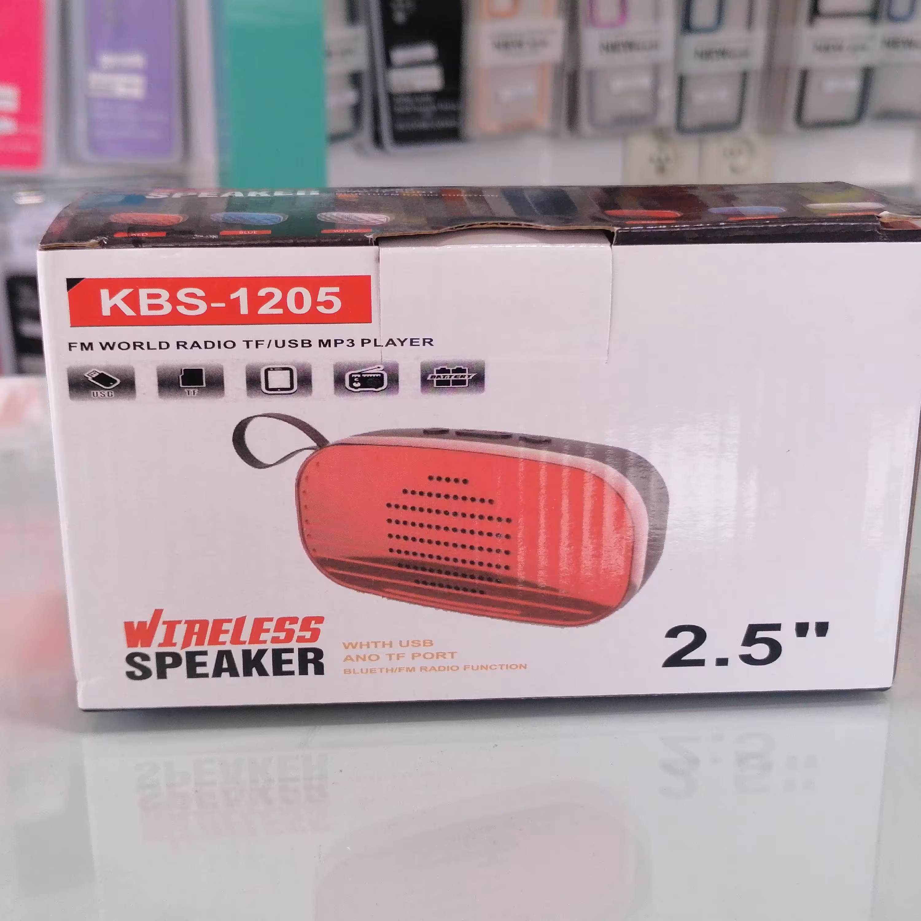 اسپیکر بلوتوثی سایز 2.5 مدل KBS-1206
