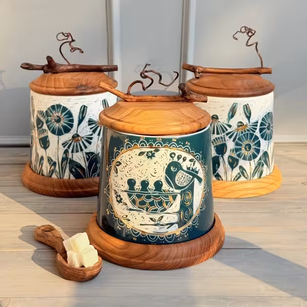 پاسماوری مخروطی مهر سایز بزرگ طرح شش