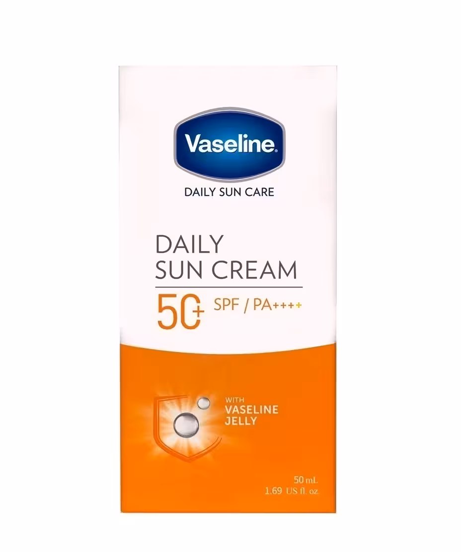 ضد آفتاب کرمی وازلین حجم 50 میل Vaseline