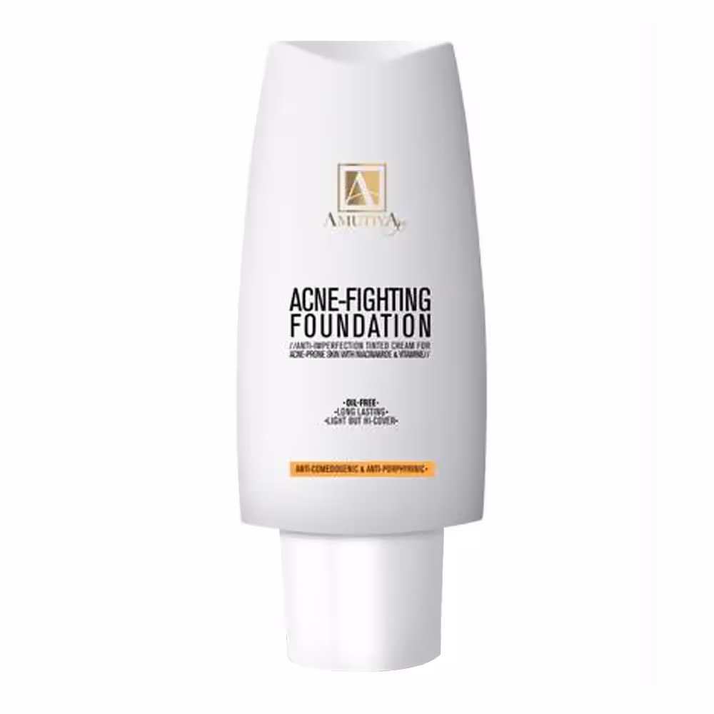 کرم پودر آنتی آکنه AF420 آموتیا - AMUTIYA