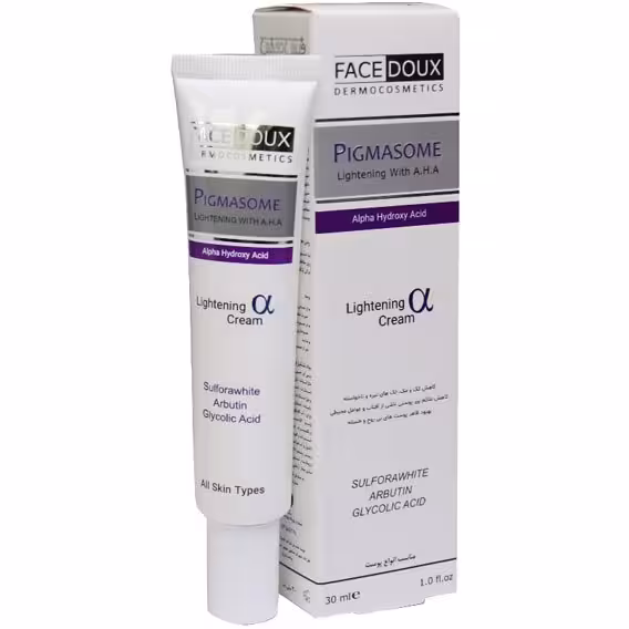 فیس دوکس پیگمازوم آلفا کرم ضد لک حاوی A.H.A انواع پوست 30ML