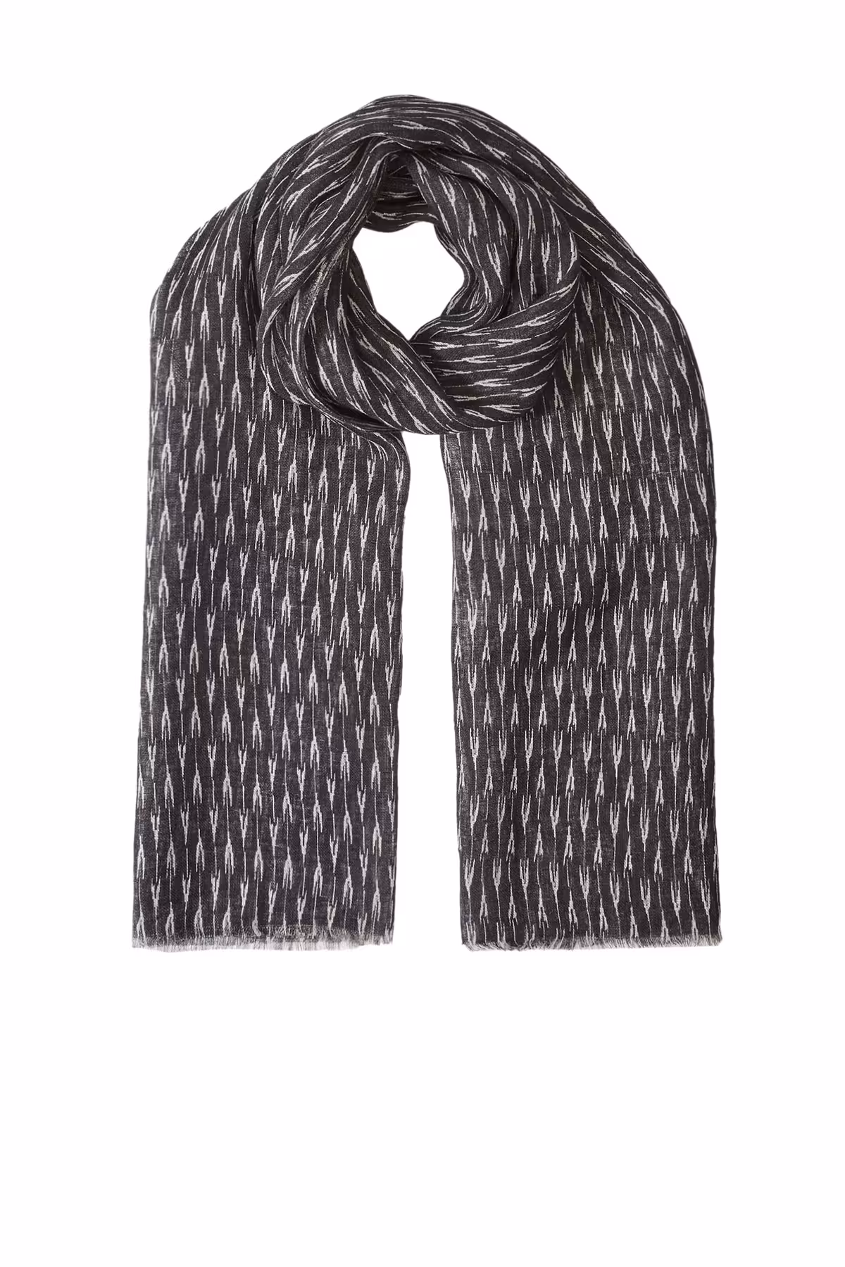 شال مردانه و زنانه یونیکس کتن با الگوی آبی نیروی دریایی Network