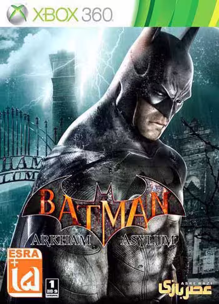 بازی ایکس باکس Batman Arkham Asylum XBOX 360