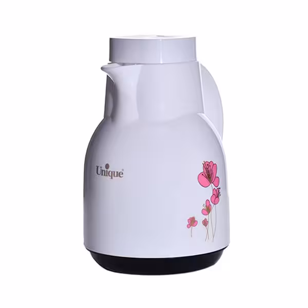 فلاسک شیشه صورتی یونیک