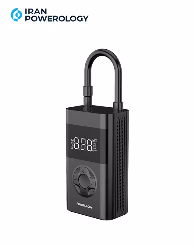 پمپ باد و پاوربانک قابل حمل پاورولوژی Powerology Ultra Portable Air