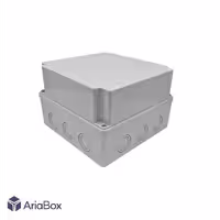 جعبه تقسیم ضدآب الکترونیکی 12 کاناله AGT 22-22/H145 با ابعاد 145×220×220 میلی متر