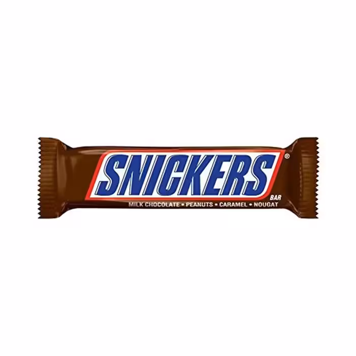 شکلات تکی اسنیکرز Snickers وزن 50 گرمی