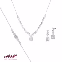 سرویس نقره طرح جواهر ES_7602