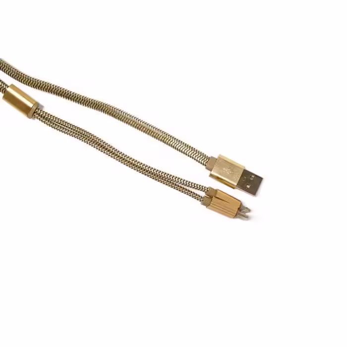 کابل شارژ آیفون و میکرو USB کینگ استار مدل KINGSTAR KS68 Dual