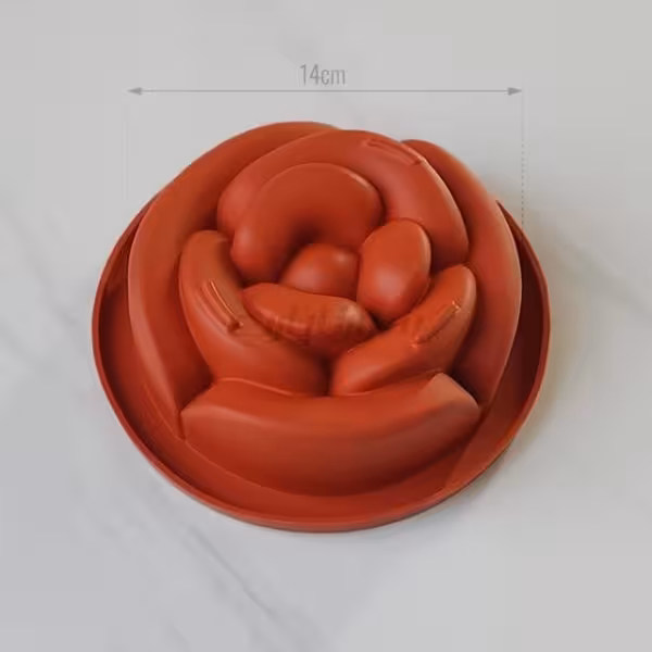 قالب سیلیکون دسری 16 سانت رز گاليكا