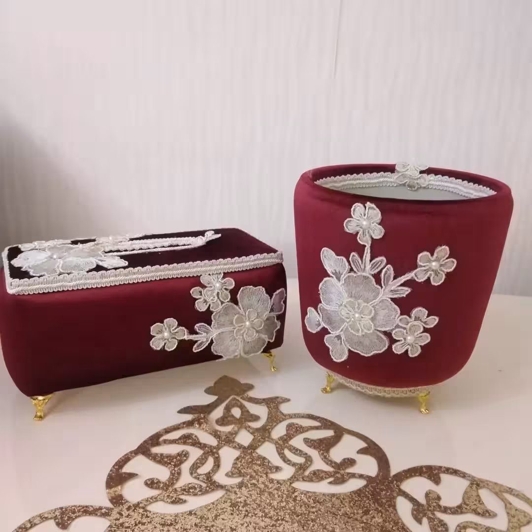 سطل و جادستمال کاغذی