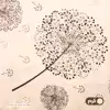 ملحفه آدنو مدل Dandelion کد IR119 دونفره سایز 180x200 سانتی متر