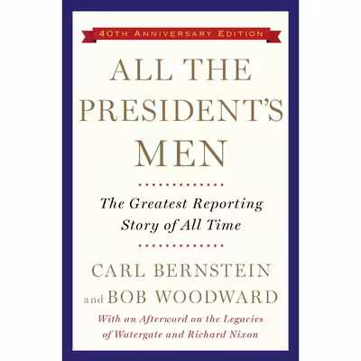 کتاب All the Presidents Men اثر Bob Woodward and Carl Bernstein انتشارات Simon &amp; Schuster, Inc