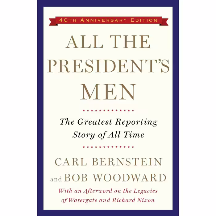 کتاب All the Presidents Men اثر Bob Woodward and Carl Bernstein انتشارات Simon &amp; Schuster, Inc
