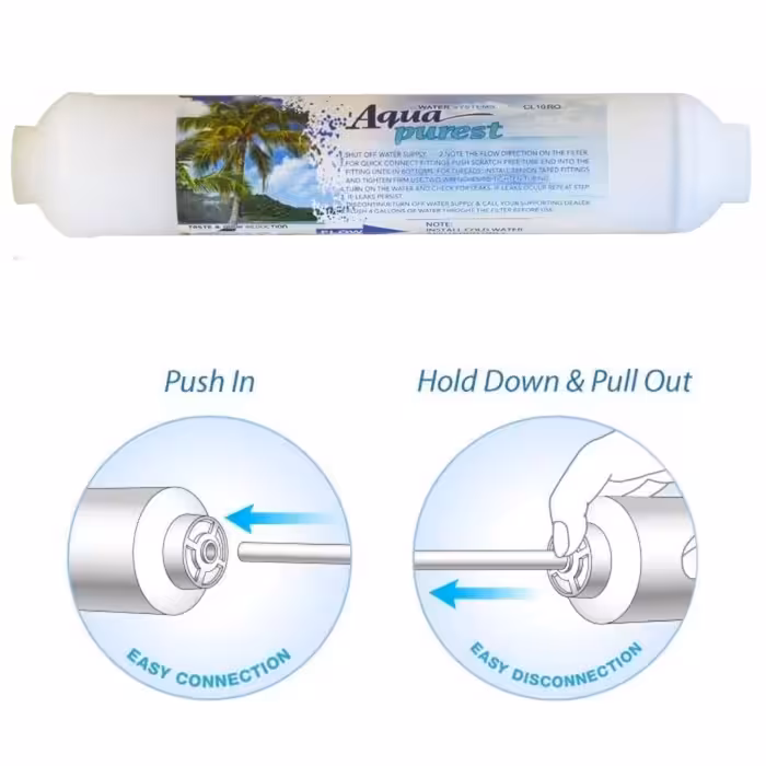 فیلتر یخچال ساید بای ساید آکوا پیورست مدل AP-SEDIMENT 2500G مجموعه 2 عددی