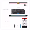برچسب پوششی ماهوت مدل Night-Army-Pixel مناسب برای تبلت سامسونگ Galaxy Tab A 9.7 2015 T555