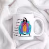 ماگ حس آمیزی طرح لیوان دهنی مدل هانا
