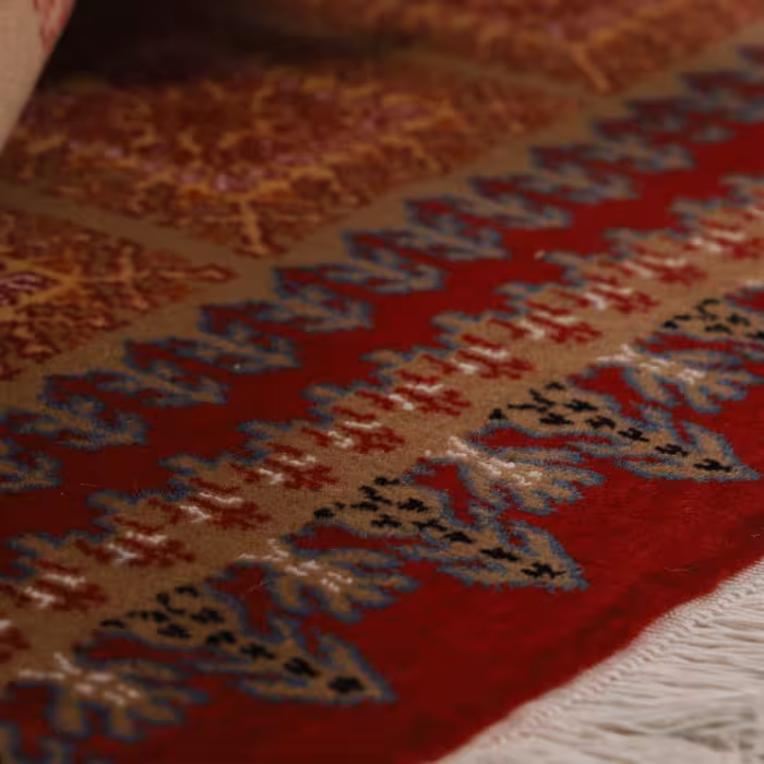 فرش دستبافت دو متری مدل یلمه کد 140507