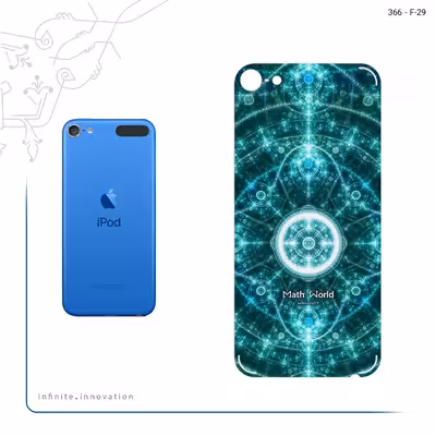 برچسب پوششی ماهوت مدل Mathematical Geometric Shape 4 مناسب برای گوشی موبایل اپل iPod touch 6th generation